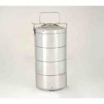4 Layer, Double Walled Tiffin