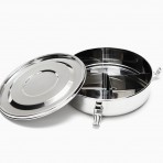 12 cm Round Divided Air Tight Food Container